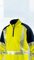 High Vis ¼ zip