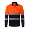 Long sleeve high vis polo