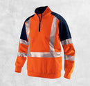 High Vis ¼ zip